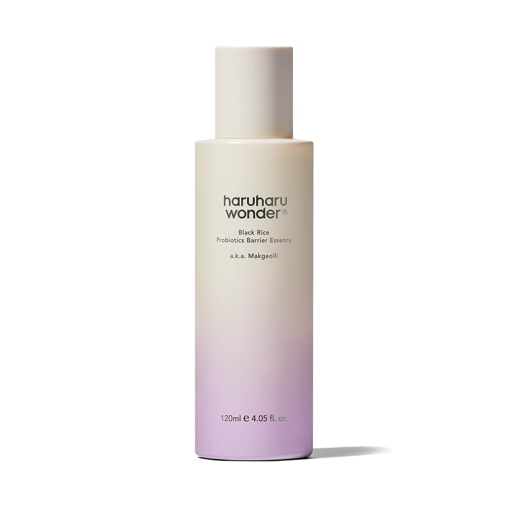 Wonder Black Rice Probiotics Barrier Essence, Skin Flooding & Layering, Strengthens Skin Barrier, Moisturizes, Glowy Radiant Skin, Ceramide & Panthenol, 4.05 Fl.Oz